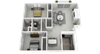 Spacious two bedroom, two bathroom Spacious two bedroom, two bathroom at Olde Towne Apartments in Middletown, OH